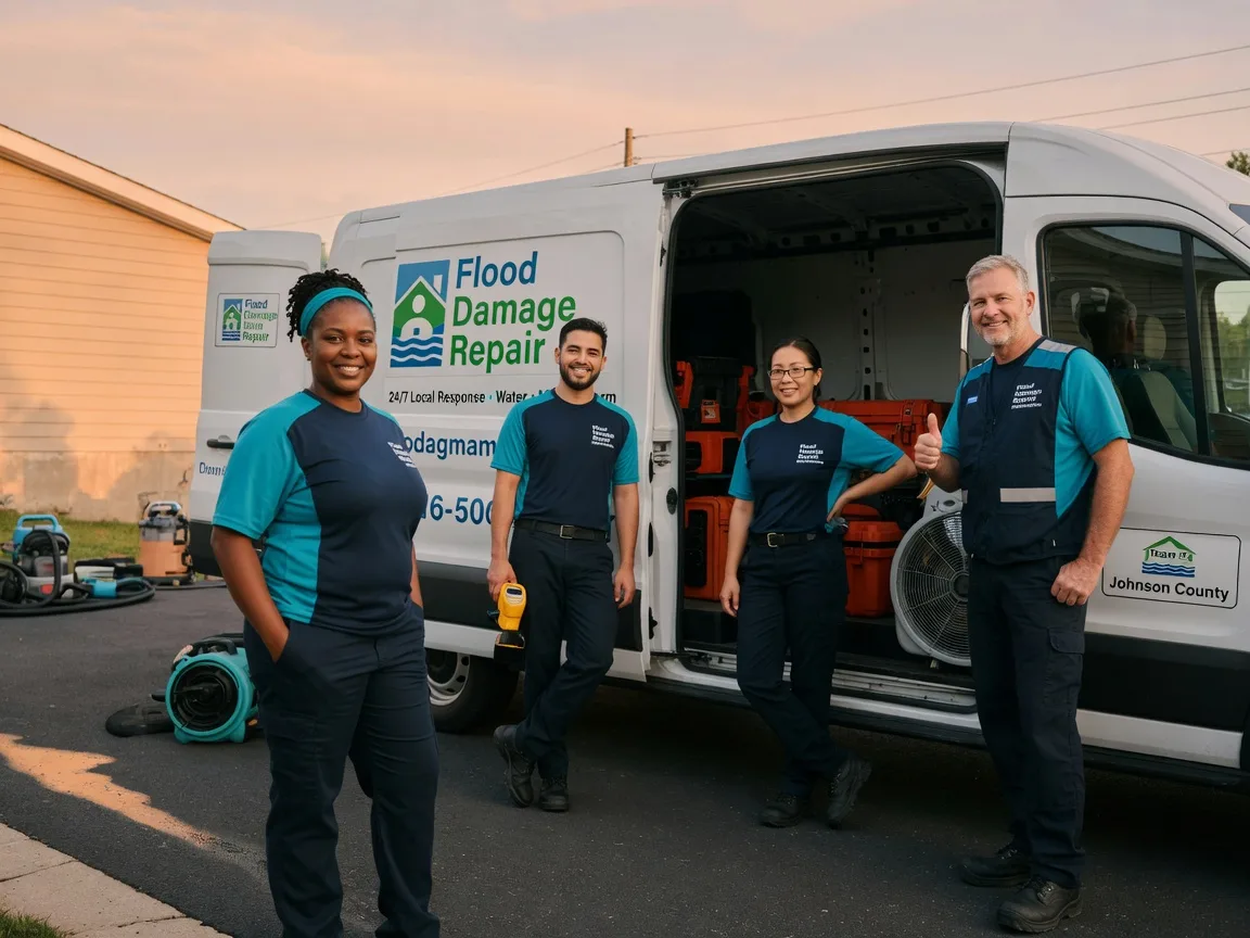 Water Damage Restoration company in North Prairie, WI